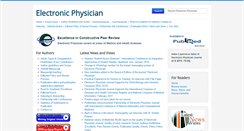Desktop Screenshot of ephysician.ir